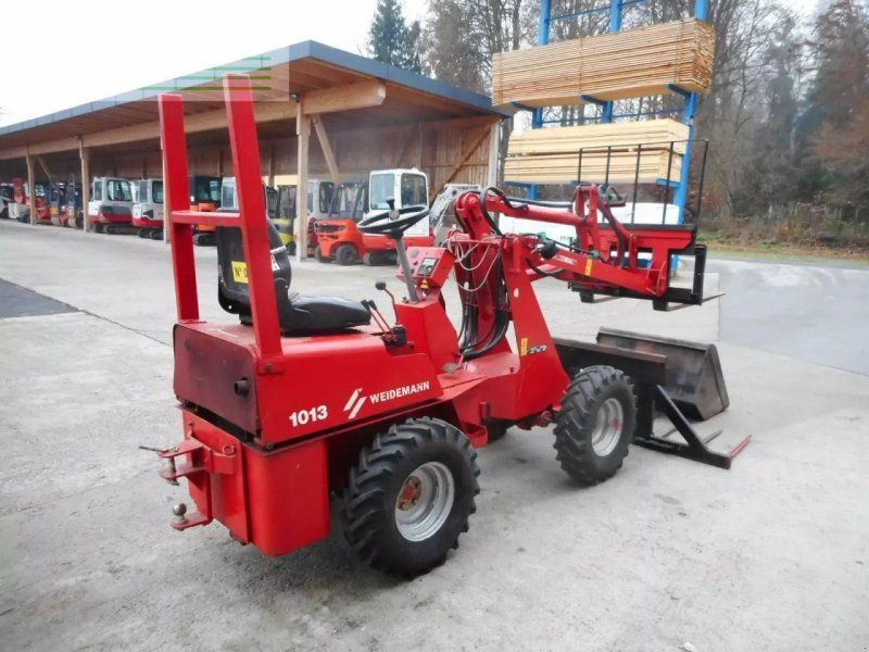 Weidemann 1013 mit 3 anbaugeräte