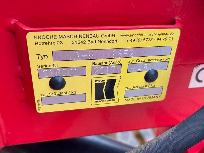 Knoche HX-5 Scheibenge