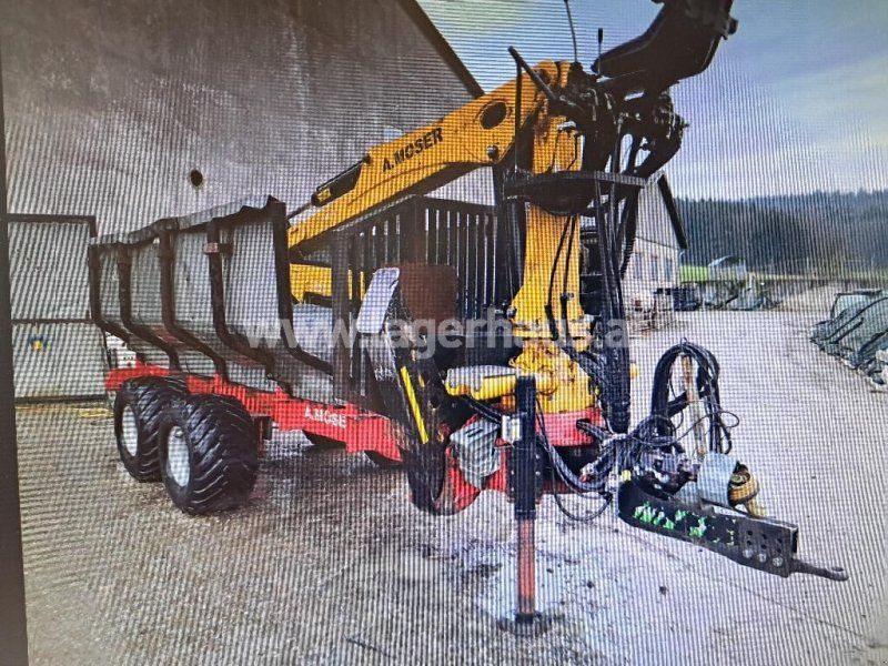 A. Moser 9,2M FORSTKRANWAGEN 13.TO