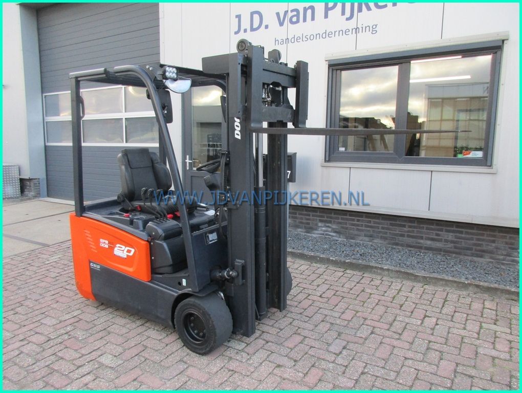 Doosan B20T-7 2000kg 5473uur freelift+sideshift+213cm hoog