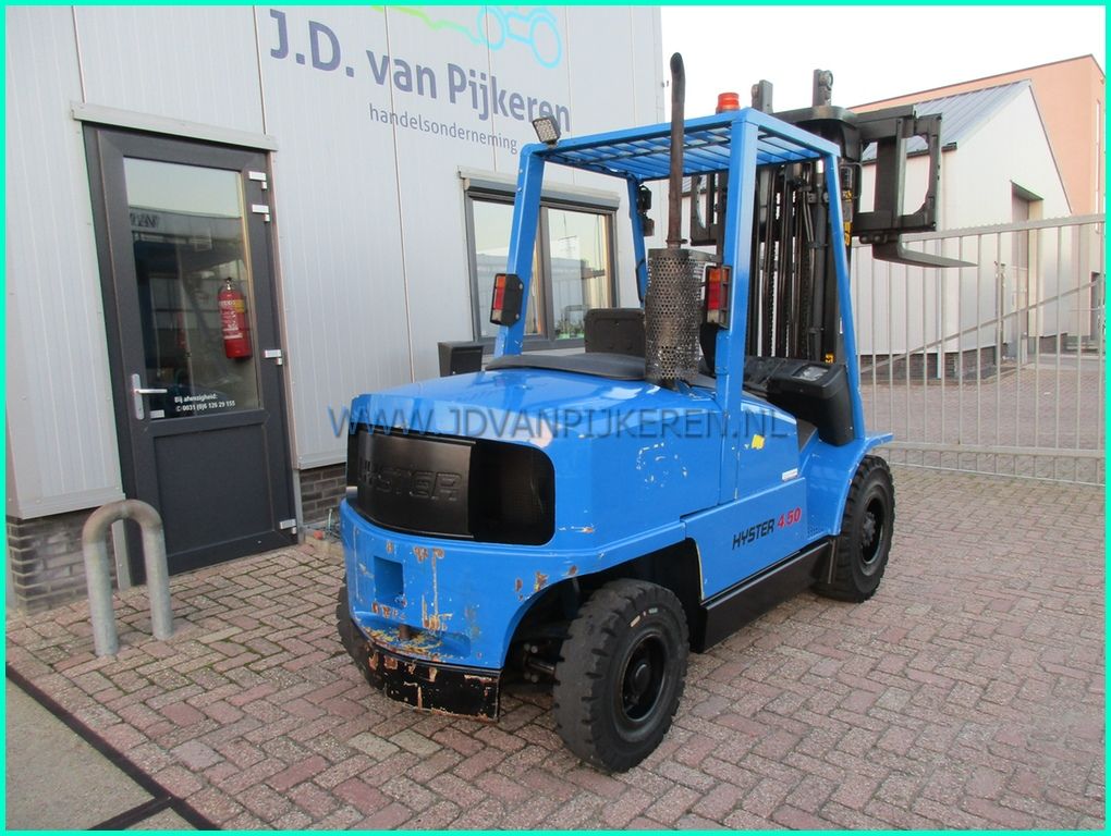 Hyster H4.50XM-600 5000kg diesel+triplex5.3m+shift+4xhydrauliek