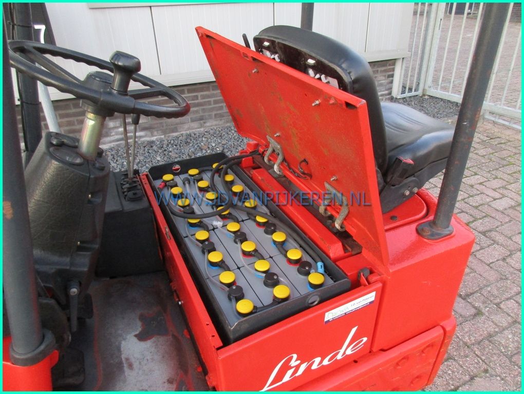 Linde compact! E12 triplex4.7m+sideshift+accu 83% 12-2019