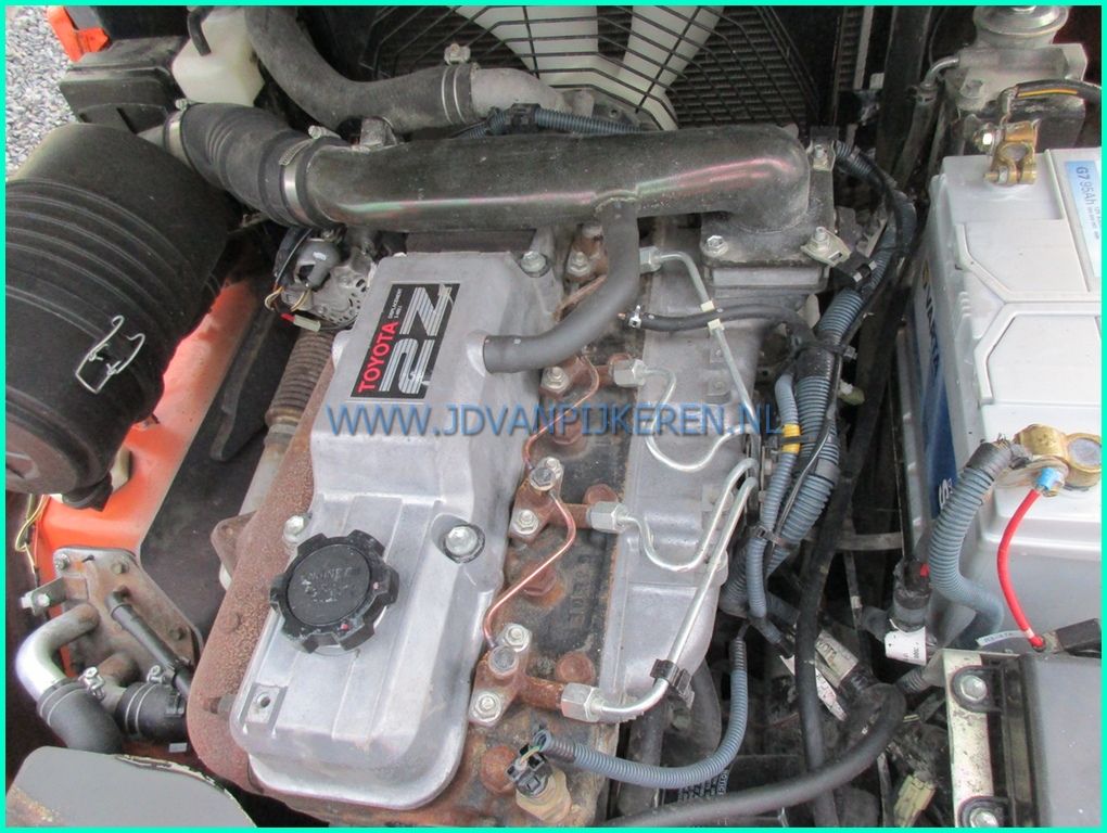 Toyota 42-7FDJF35 diesel 3500kg triplex5m+sideshift