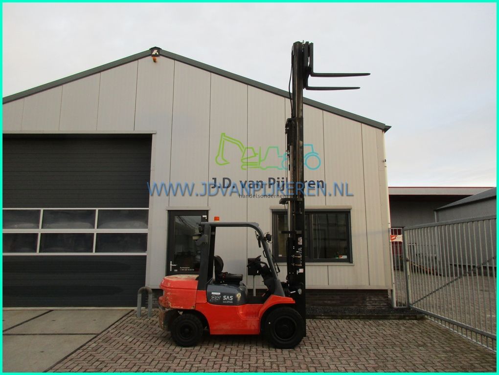 Toyota 42-7FDJF35 diesel 3500kg triplex5m+sideshift