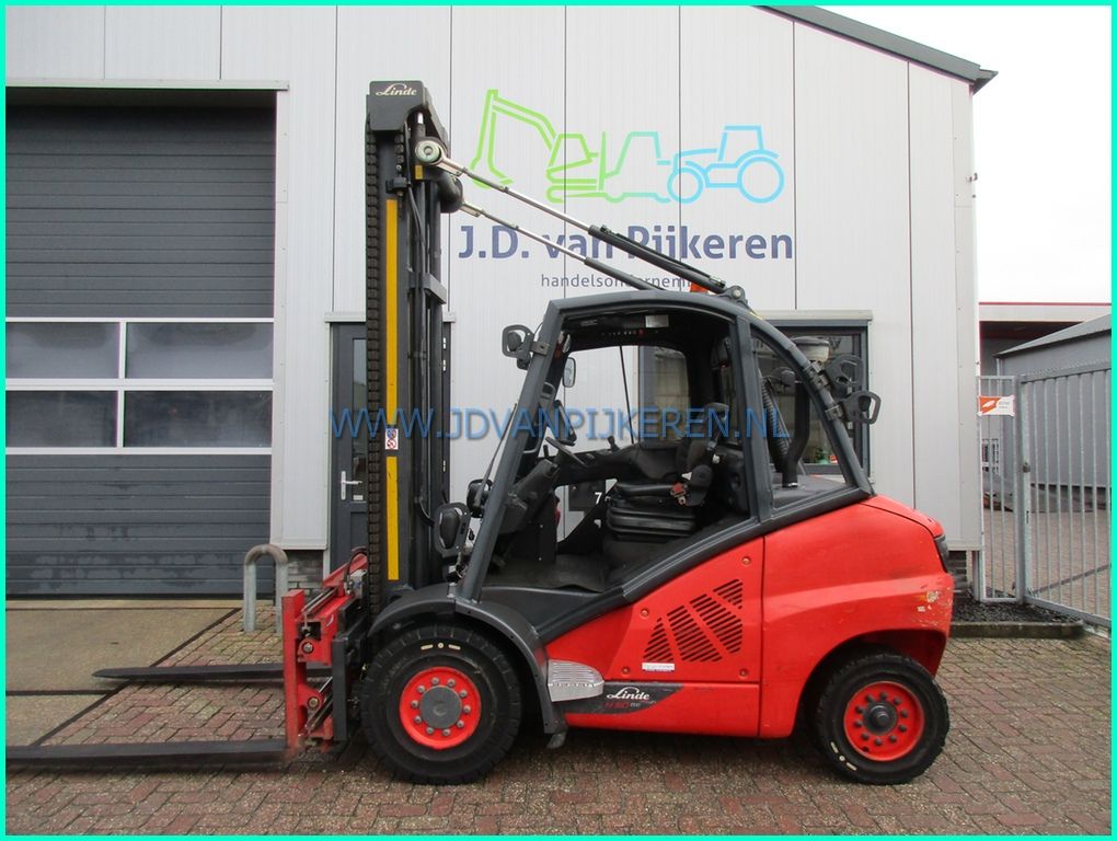 Linde H50D-02 2017 5000kg diesel sideshift+vorkenspreider