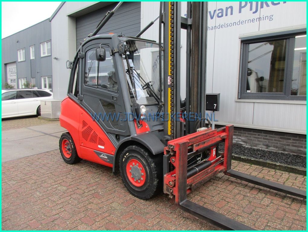 Linde H50D-02 2017 5000kg diesel sideshift+vorkenspreider