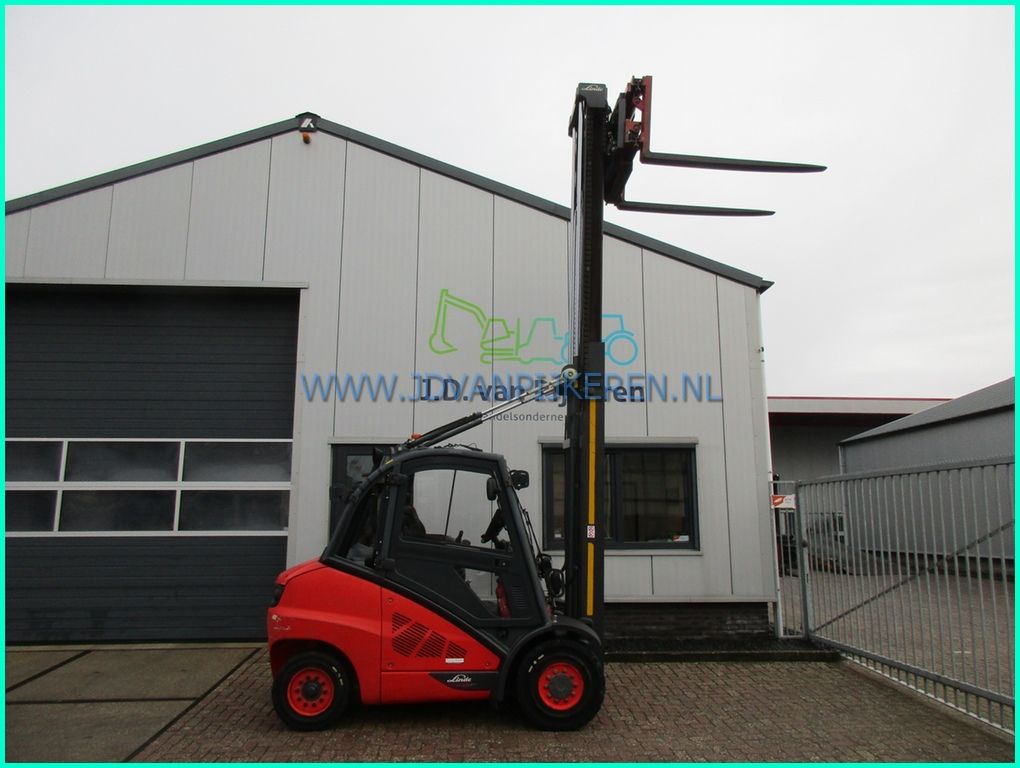 Linde H50D-02 2017 5000kg diesel sideshift+vorkenspreider