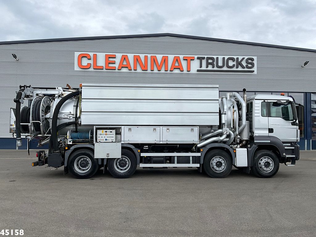 MAN TGS 41.440 8x4 Euro 6 Wicom Combi Just 85.658 km!