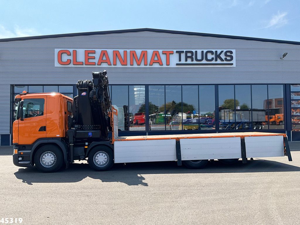 Scania G 450 Euro 6 HMF 60 Tonmeter laadkraan + Fly-Jib