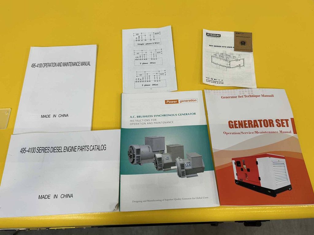 Generator RTE 6739 Diesel 50kVA 2025 Neu