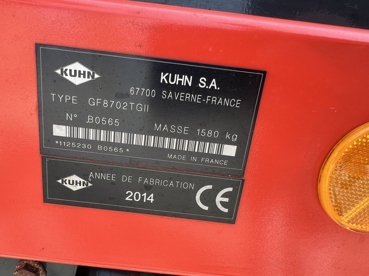 Kuhn GF8702T GII getrokken schudder
