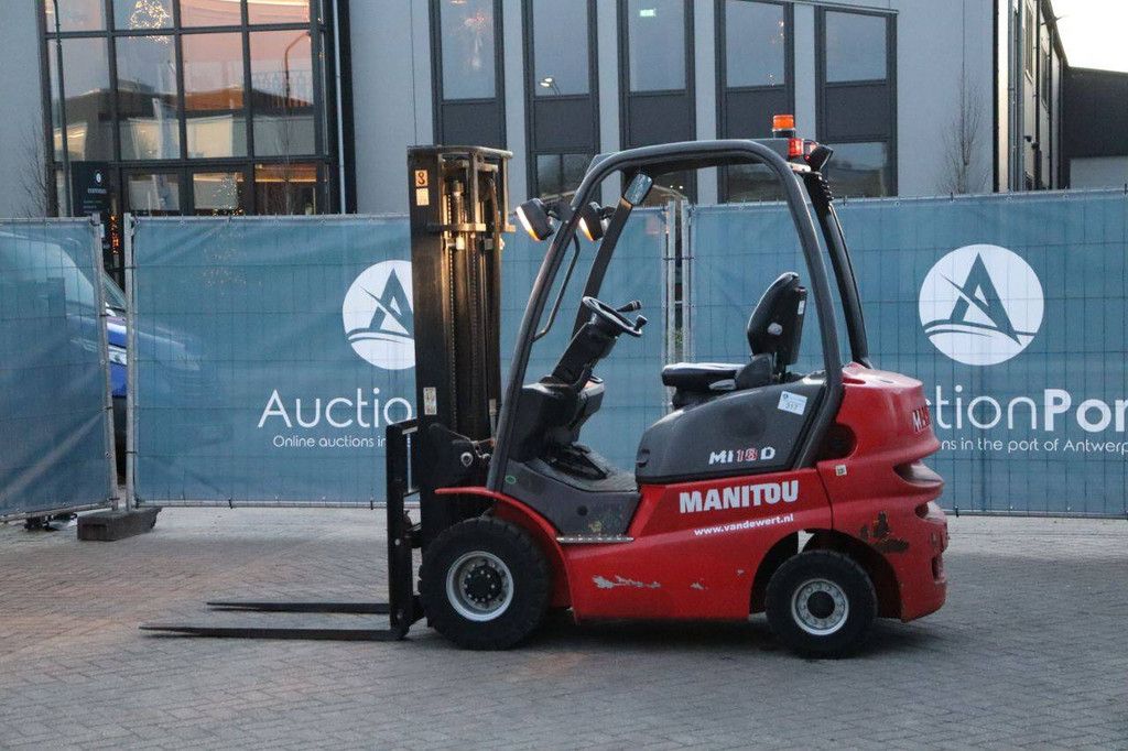 Manitou MI18D Diesel Forklift 1800kg 3.8m 2016