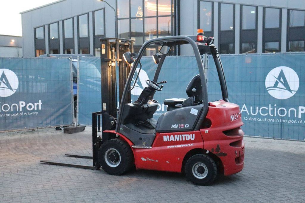Manitou MI18D Diesel Forklift 1800kg 3.8m 2016