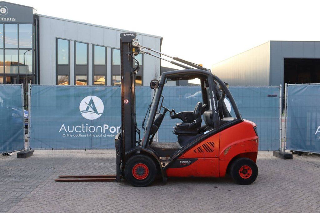 Forklift Linde H30D-02 Diesel 3000kg 2014