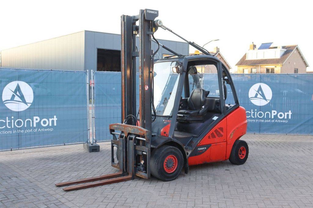 Forklift Linde H30D-02 Diesel 3000kg 2014