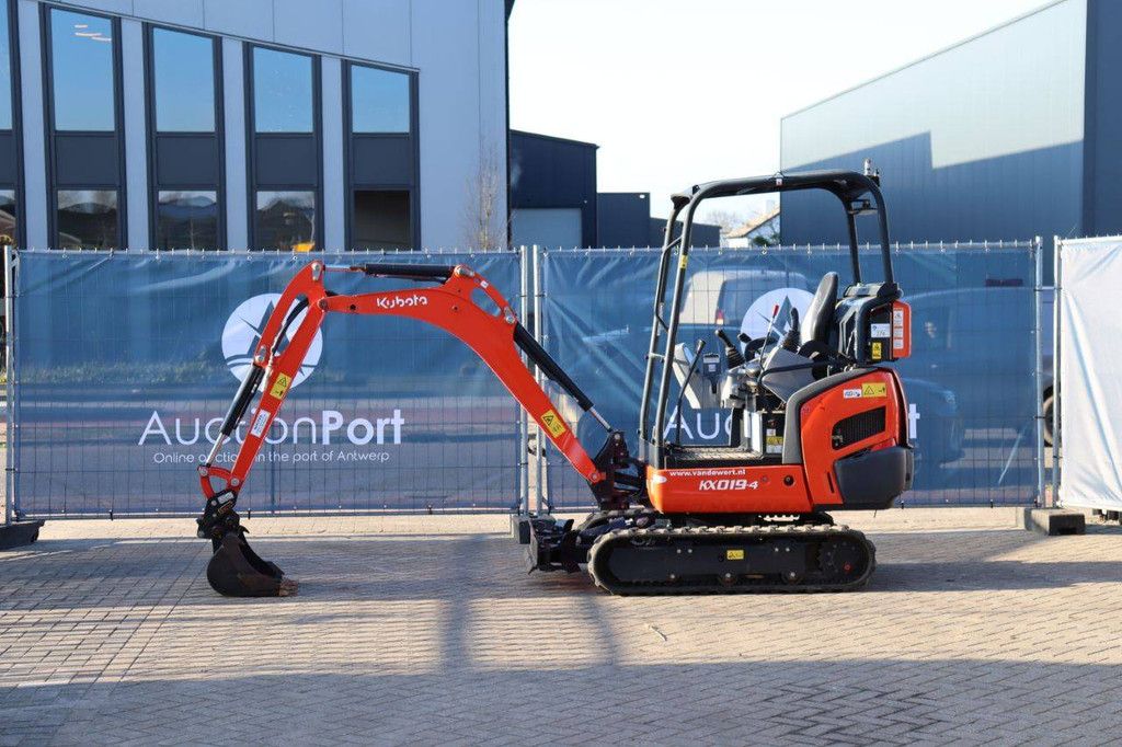 Minibagger Kubota KX019-4 LPG Demo 2020
