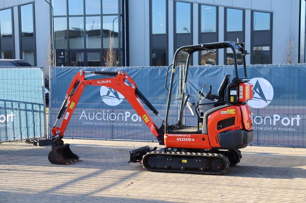 Minibagger Kubota KX019-4 LPG Demo 2020