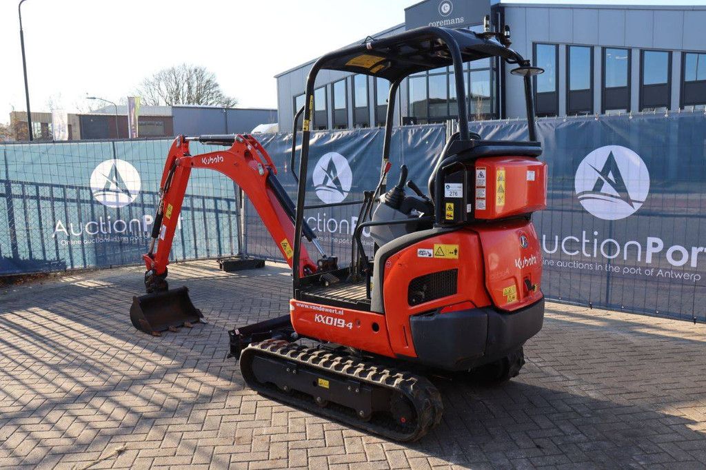 Minibagger Kubota KX019-4 LPG Demo 2020