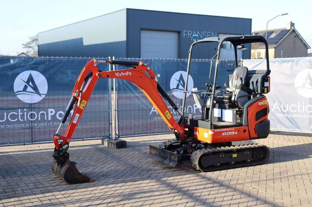 Minibagger Kubota KX019-4 LPG Demo 2020