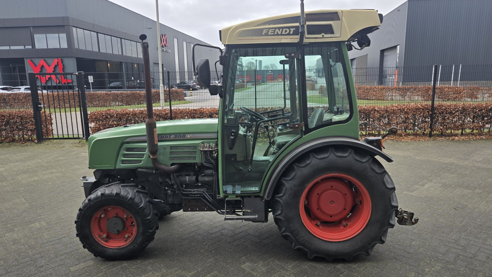 2008 Fendt 208VA airco 40 Kmh 6200 uur