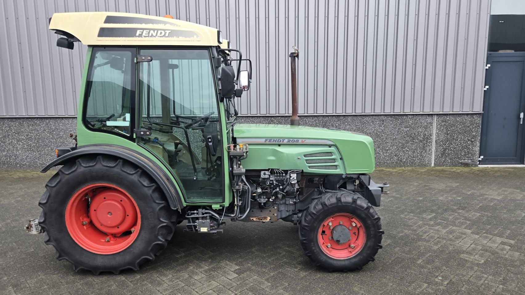 2008 Fendt 208VA airco 40 Kmh 6200 uur