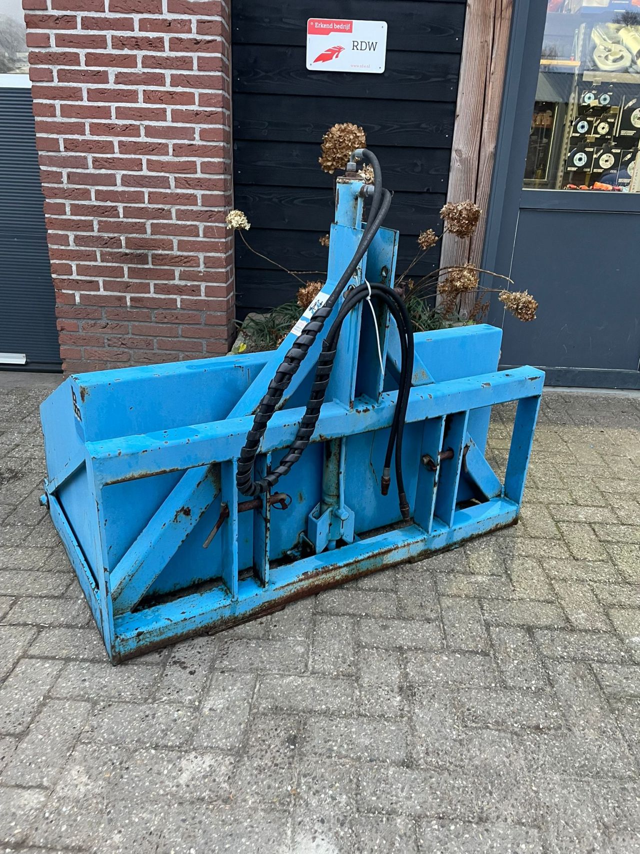 MB hydraulische grondbak 125cm mini trekker