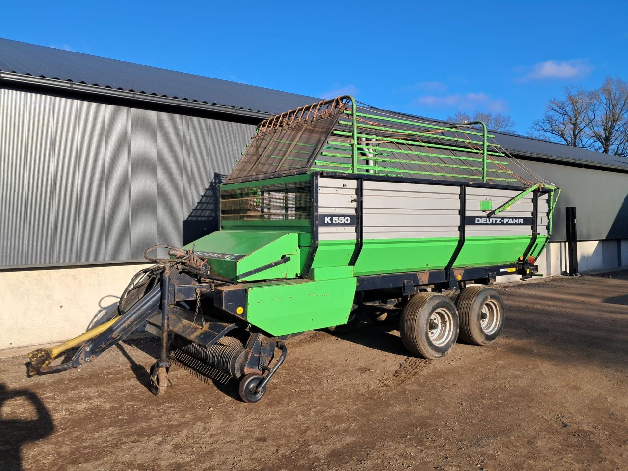 Deutz K550 opraapwagen