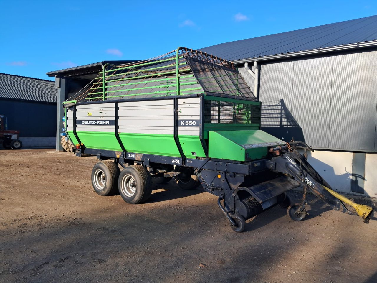 Deutz K550 opraapwagen