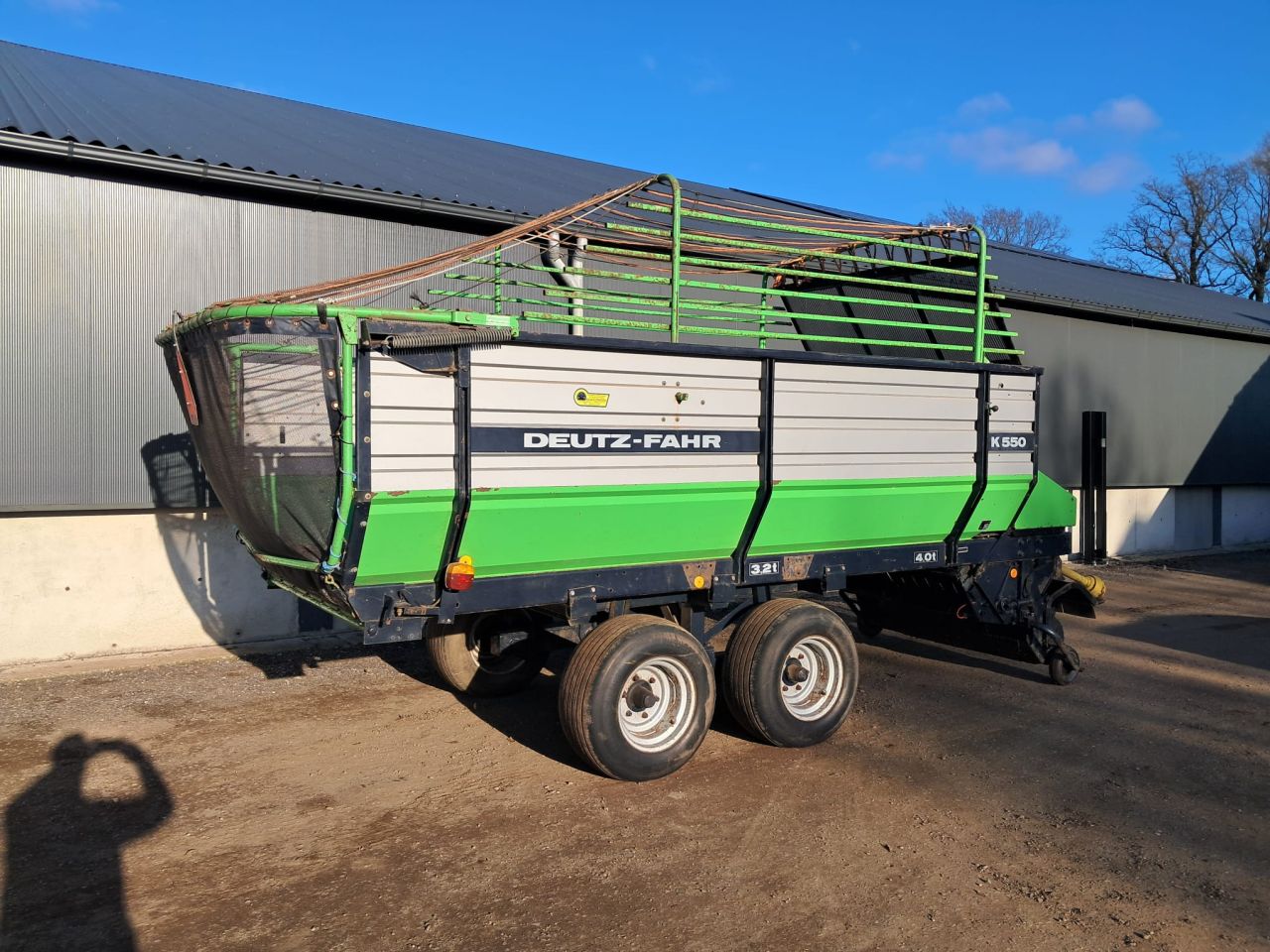 Deutz K550 opraapwagen