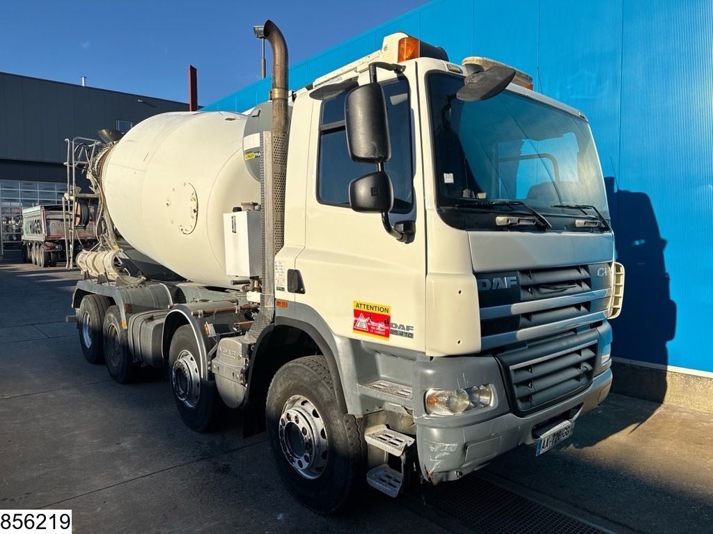 DAF CF 85 410 8x4, EURO 5, CIFA, 9m3, Remote