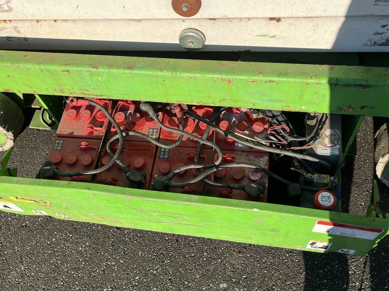 Aichi sv06 elektrische schaarhoogwerker