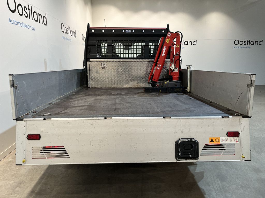 Ford Transit 350 2.0 TDCI L2H1 Trend MHEV 130 PK Open Laadbak / Maxilift kraan / Euro 6 / Airco / Cruise Control / Trekhaak / 25.400 KM !!