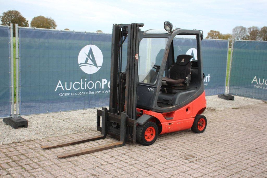 Gabelstapler Linde H16T-02 LPG 1600kg 1998