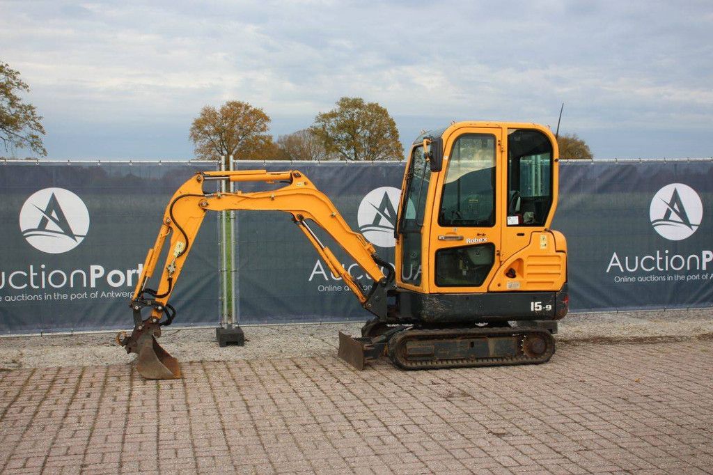 Minibagger Hyundai ROBEX16-9 Diesel 12kW 2012