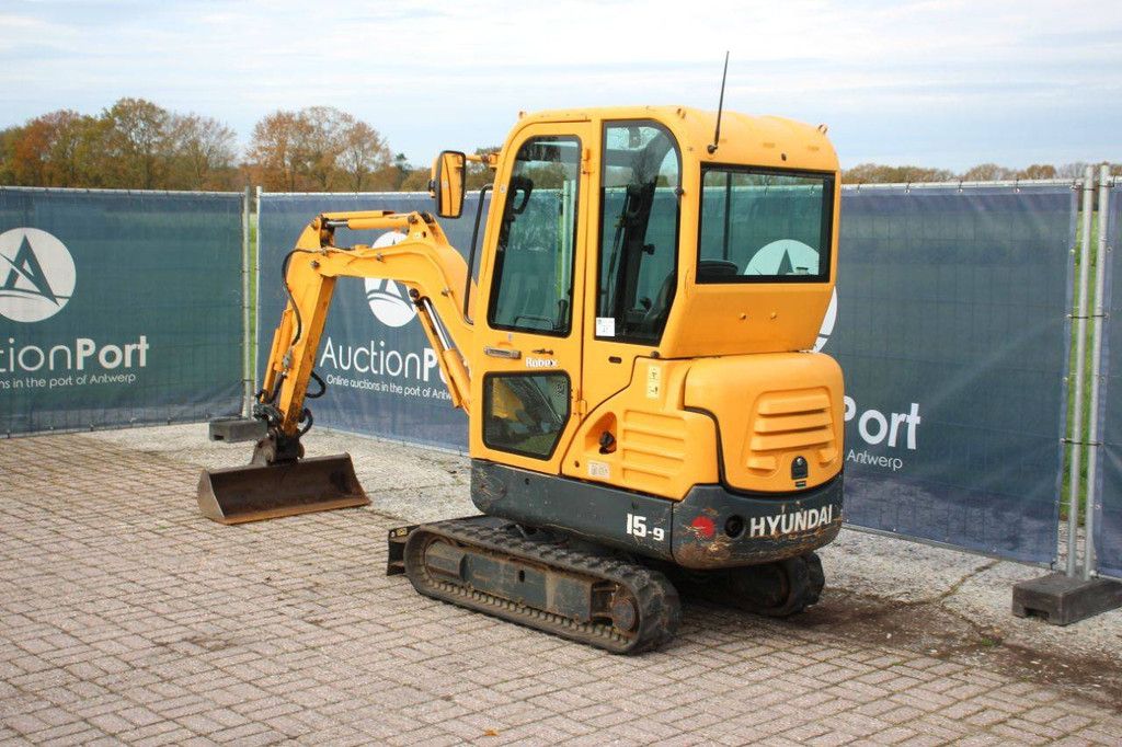 Minibagger Hyundai ROBEX16-9 Diesel 12kW 2012