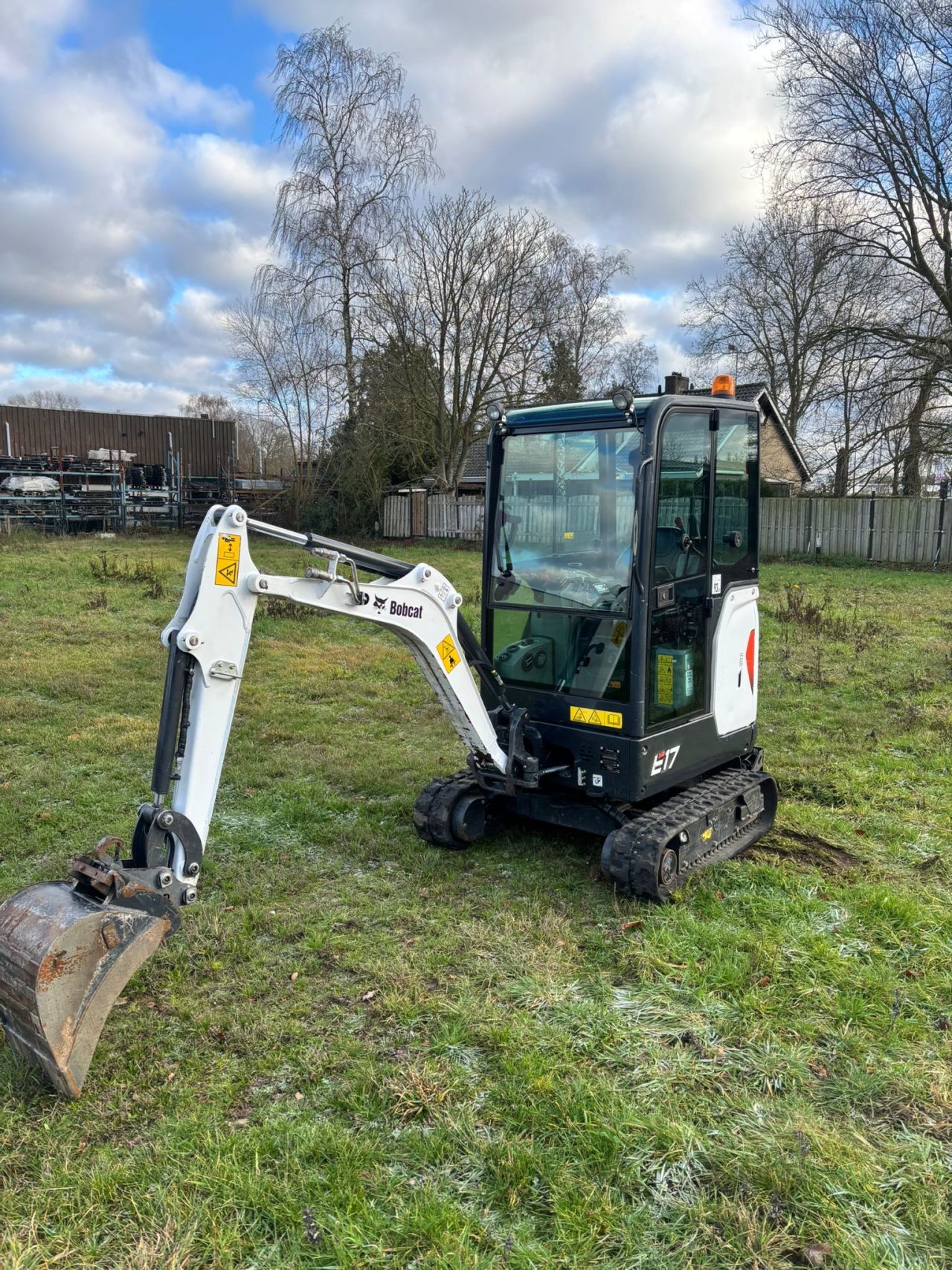 Bobcat E17 minigraver