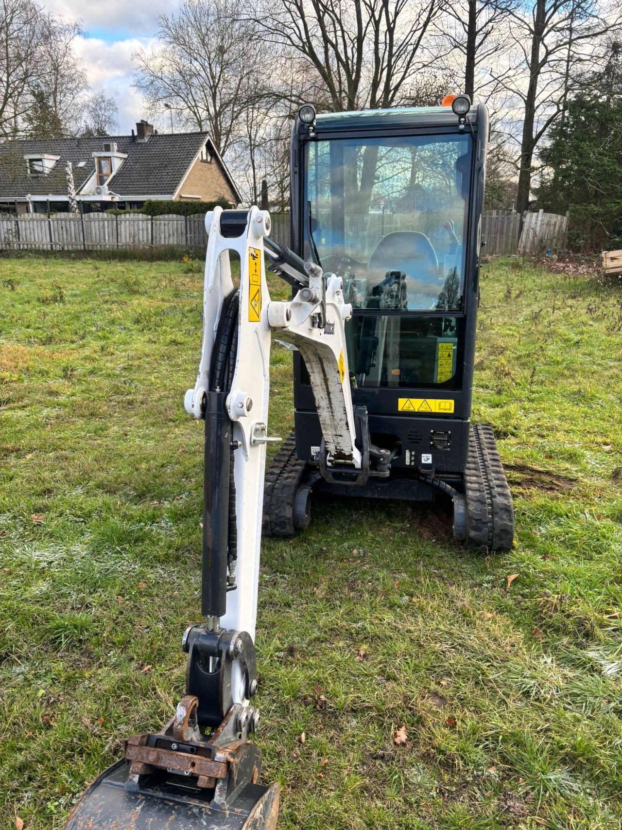 Bobcat E17 minigraver