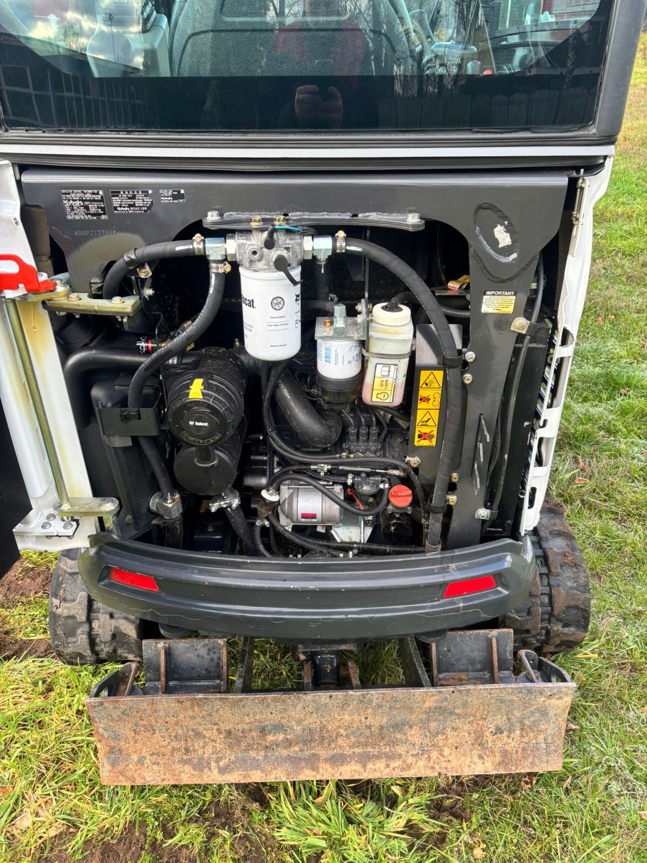 Bobcat E17 minigraver