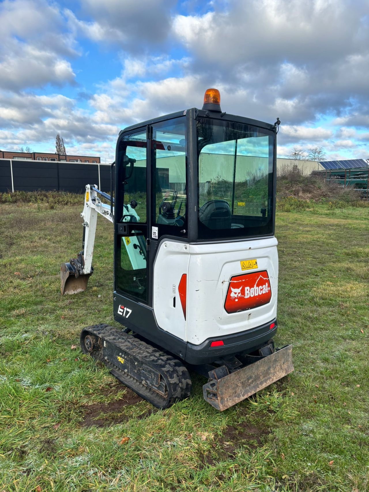 Bobcat E17 minigraver