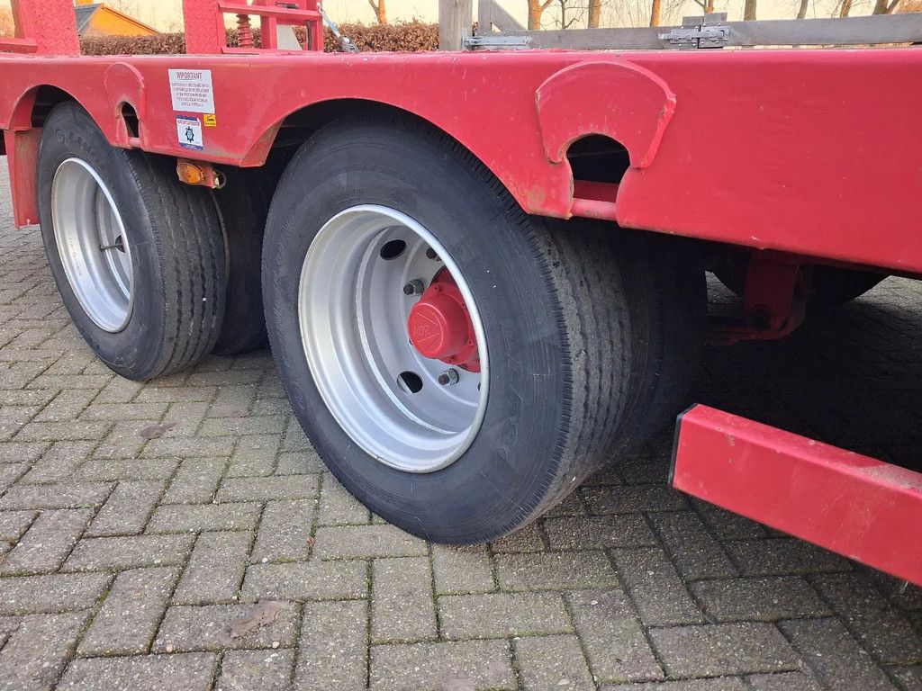 MC CAULEY MAC 16 ton oprijwagen dieplader 16 ton hydro geremd