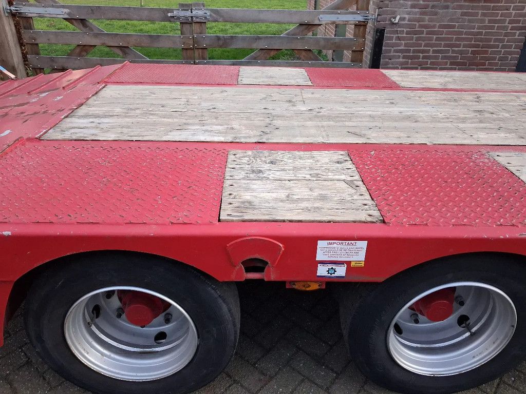 MC CAULEY MAC 16 ton oprijwagen dieplader 16 ton hydro geremd