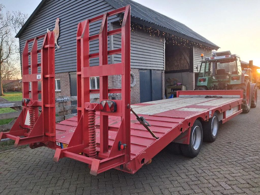 MC CAULEY MAC 16 ton oprijwagen dieplader 16 ton hydro geremd