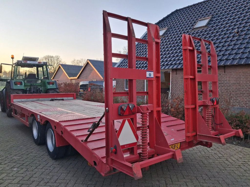 MC CAULEY MAC 16 ton oprijwagen dieplader 16 ton hydro geremd