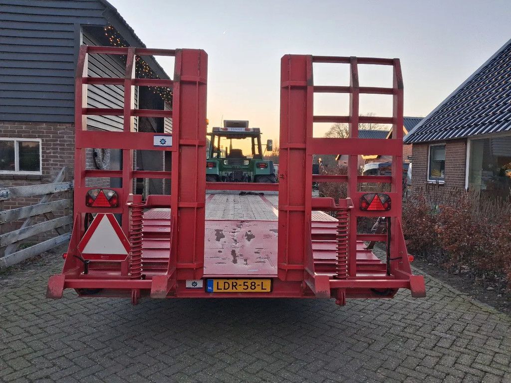 MC CAULEY MAC 16 ton oprijwagen dieplader 16 ton hydro geremd