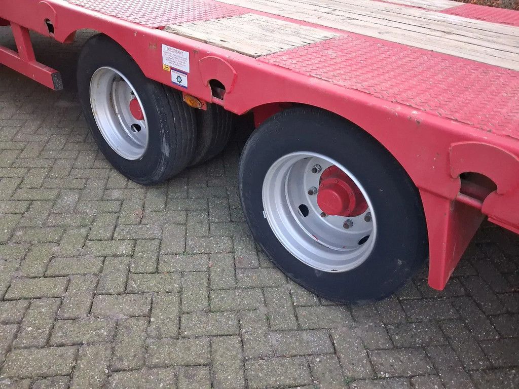 MC CAULEY MAC 16 ton oprijwagen dieplader 16 ton hydro geremd