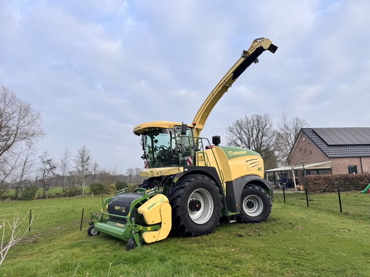 Krone Big X 530 hakselaar + Easyflow 300S pick-up