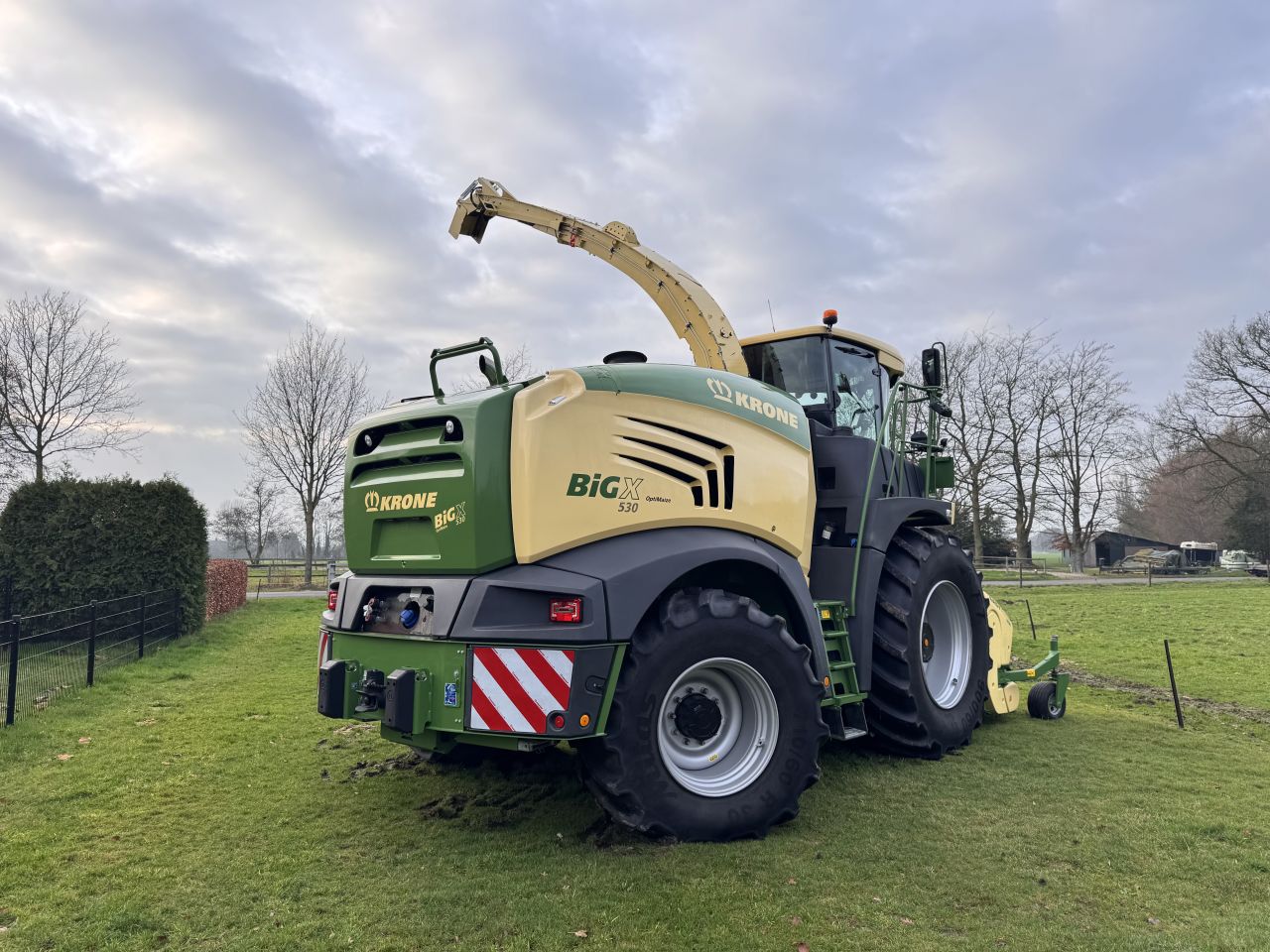 Krone Big X 530 hakselaar + Easyflow 300S pick-up