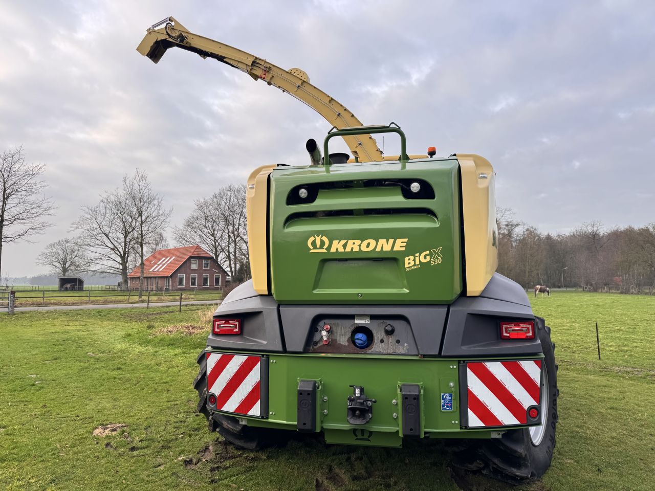 Krone Big X 530 hakselaar + Easyflow 300S pick-up
