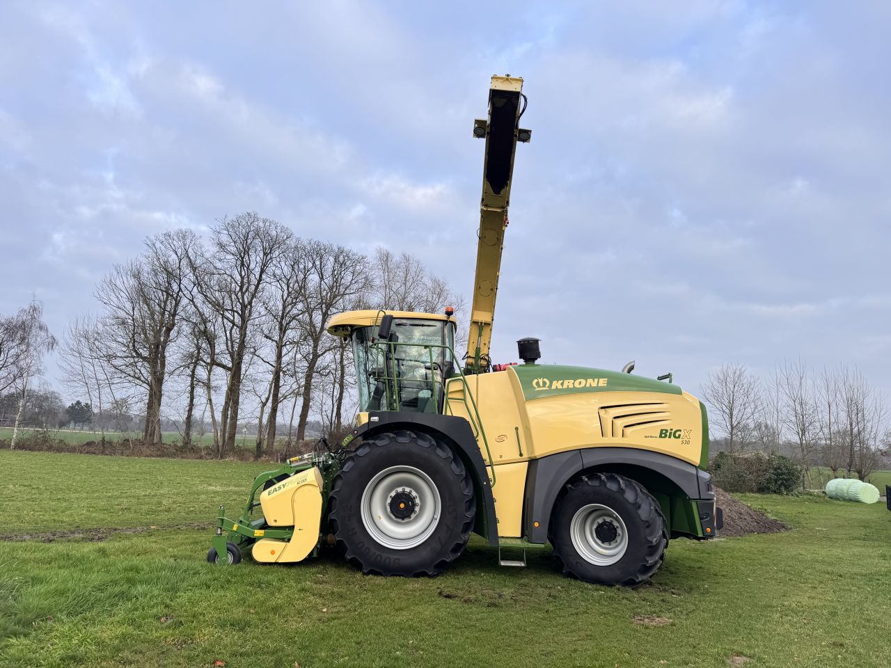 Krone Big X 530 hakselaar + Easyflow 300S pick-up
