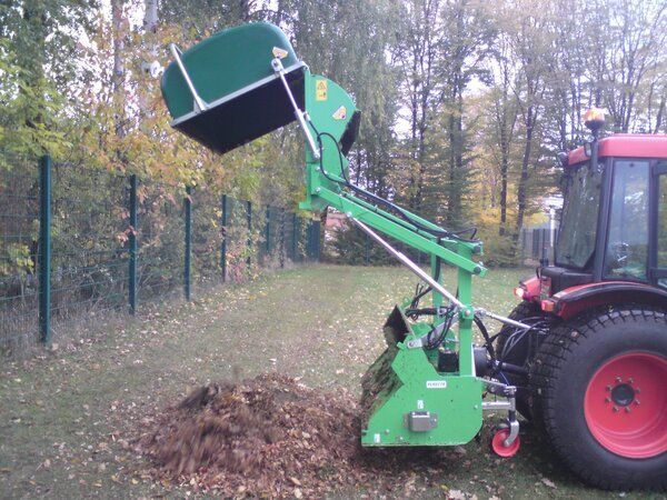 PERUZZO klepelmaaier met opvang (type Koala 1200 Pro, hoog)